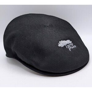 Torrey Pines Kangol Caddy Hat Vintage Golf Mens Medium Black Newsboy Flat Cap
